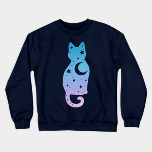 Starry Cat Crewneck Sweatshirt